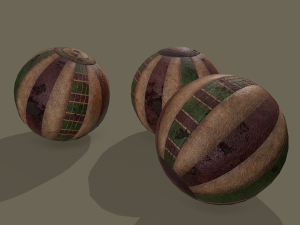 Medieval toy balls 3D Модель