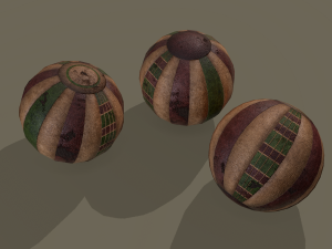 Medieval toy balls 3D Модель