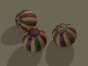 Medieval toy balls 3D Модель