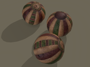Medieval toy balls 3D Модель