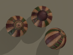 Medieval toy balls 3D Модель