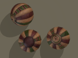 Medieval toy balls 3D Модель