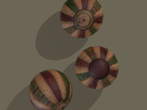 Medieval toy balls 3D Модель