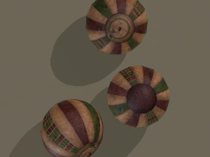 Medieval toy balls 3D Model