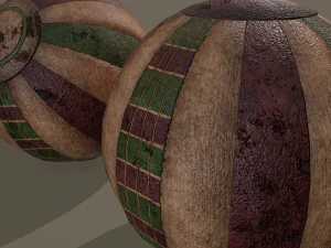 Medieval toy balls 3D Model