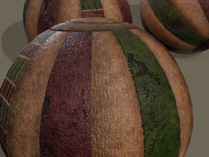 Medieval toy balls 3D Модель