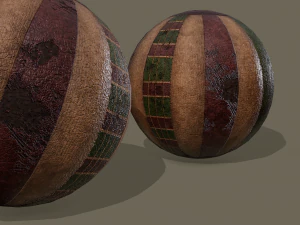 Medieval toy balls 3D Model
