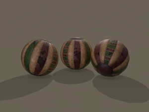 Medieval toy balls 3D Model