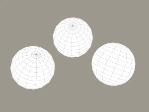 Medieval toy balls 3D Model