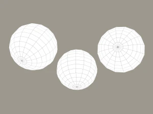 Medieval toy balls 3D Model