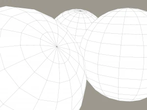 Medieval toy balls 3D Model