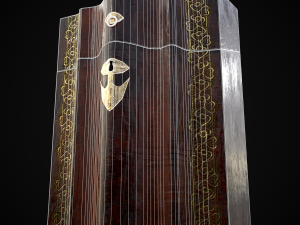 Antique Georgian Knife Box Modelo 3D