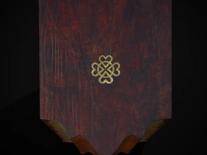 Antique Georgian Knife Box 3D Model