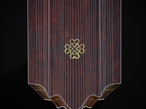 Antique Georgian Knife Box Modelo 3D