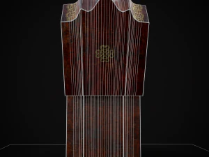 Antique Georgian Knife Box 3D Model