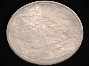 Silver Byzantine Banquet Plate Model 3D
