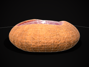 Jelly Heart Biscuit Modèle 3D