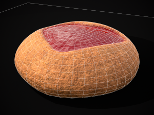 Jelly Heart Biscuit Modèle 3D