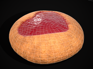 Jelly Heart Biscuit Modèle 3D