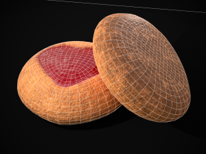 Jelly Heart Biscuit Modèle 3D