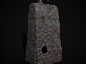 Old Rusting Cow Bell 3D 모델