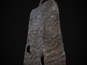 Old Rusting Cow Bell 3D मॉडल
