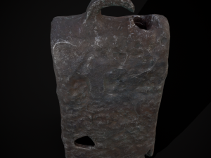 Old Rusting Cow Bell 3D मॉडल