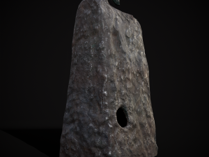Old Rusting Cow Bell 3D मॉडल
