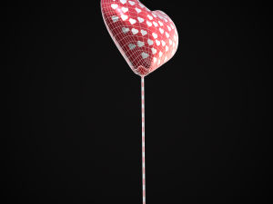 Be My Valentine Heart Balloon Modelo 3D
