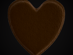 Valentines Jelly Filled Cookie 3D Model