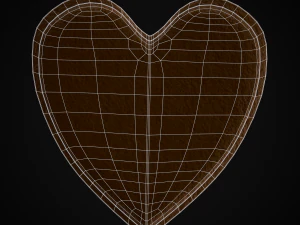 Valentines Jelly Filled Cookie 3D Model