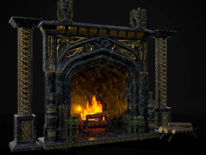 XOXO Wood Lettering 3D Model