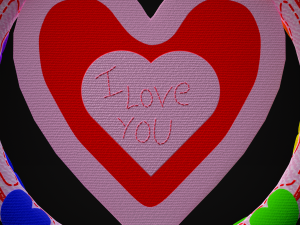 Valentines Hanging Heart 3D Modelo 3D