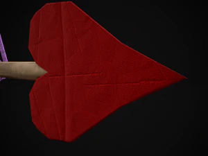 Valentines Arrow Hanger 3D Model