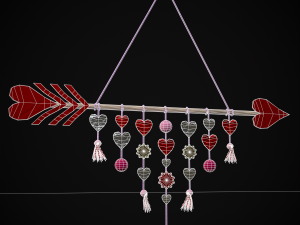Valentines Arrow Hanger 3D मॉडल