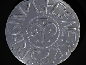 Silver Penny Of Cynethryth 3D-Modell