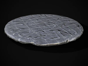 Silver Penny Of Cynethryth 3D Model