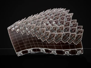 Leather Dragon Bracers 3D 3D Model