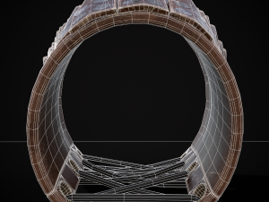 Leather Dragon Bracers 3D Modello 3D