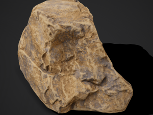 CliffRockTwo 3D Model