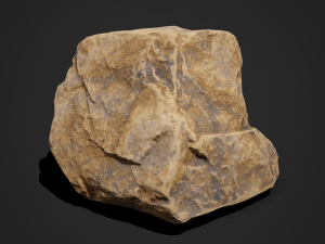 CliffRockTwo 3D Model