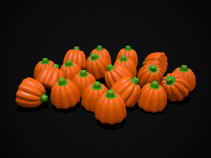 Pumpkin Candy Model 3D