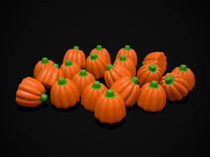 Pumpkin Candy 3D Model