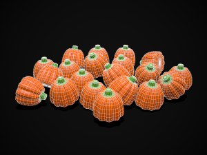 Pumpkin Candy Model 3D