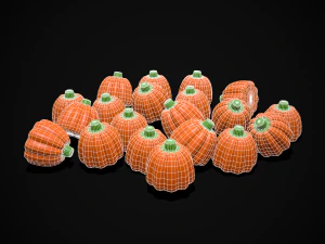Pumpkin Candy 3D Model