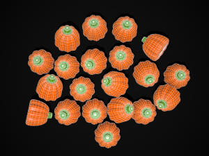 Pumpkin Candy Model 3D