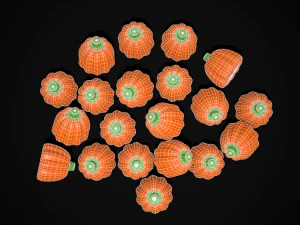 Pumpkin Candy 3D Model