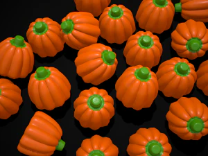 Pumpkin Candy 3D Model