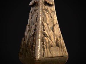 Ornamented Candle Stick 3D Model