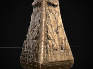 Ornamented Candle Stick 3D Model